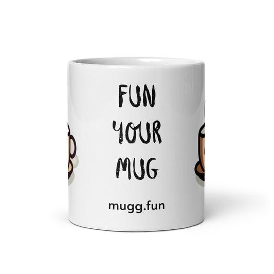 Mugg.fun White Glossy Mug